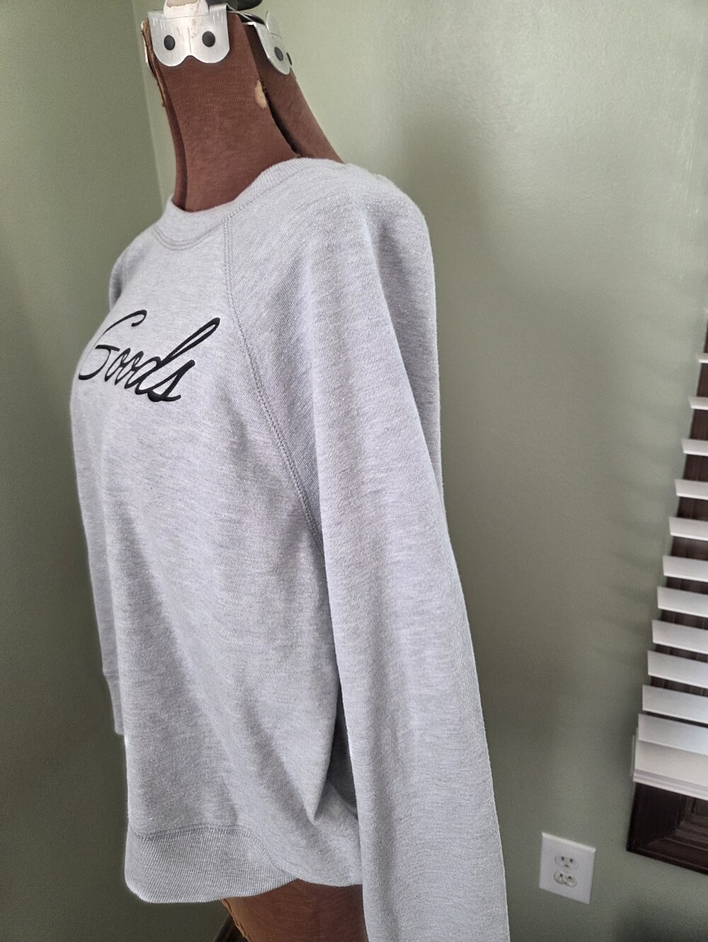 Dry Goods Womens Small Gray Logo Sweatshirt - Picture 9 of 10